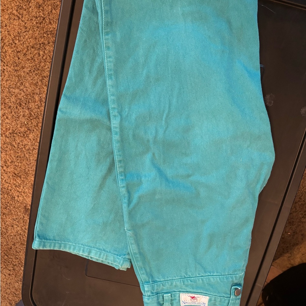 Teal Rocky Mountain Jeans